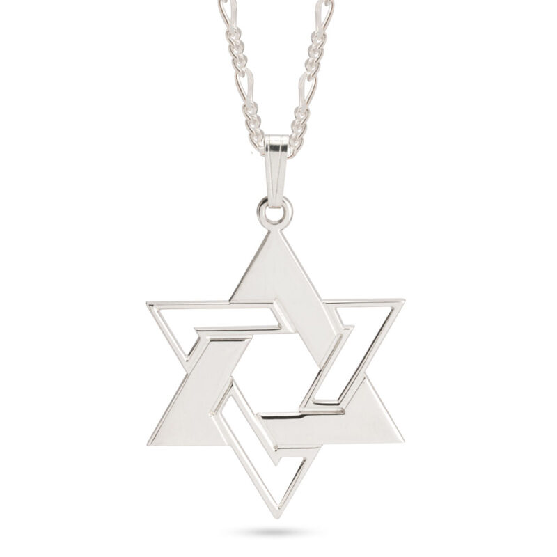 שרשרת מגן דוד גדולה