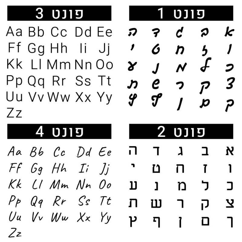 צמיד שמות הילדים לאבא - חריטה בהתאמה אישית