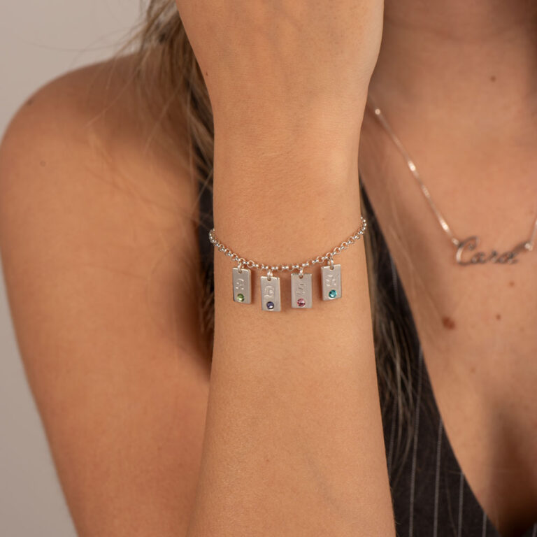 Birthstone Bracelet for Mom