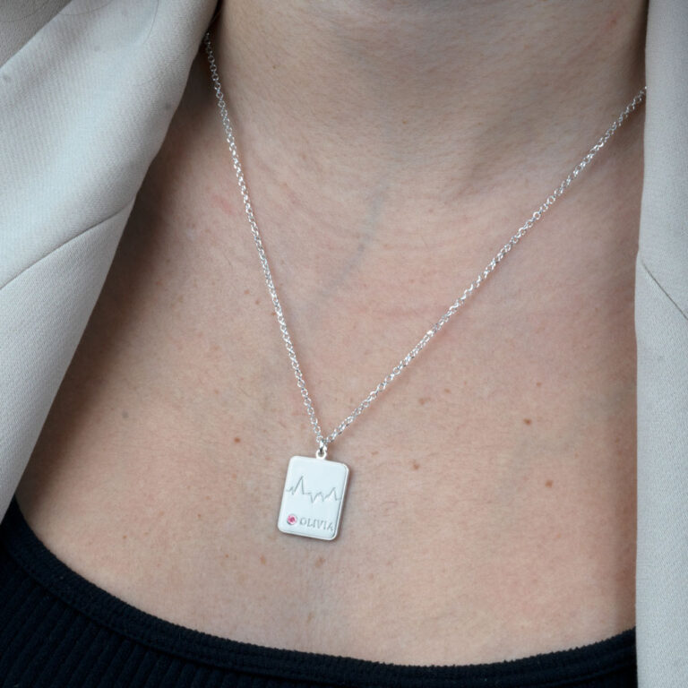 Couples Birthstone Necklaces