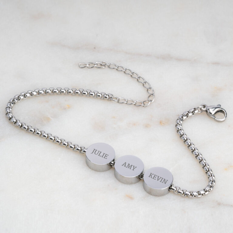 Engraved Bracelet for Dad