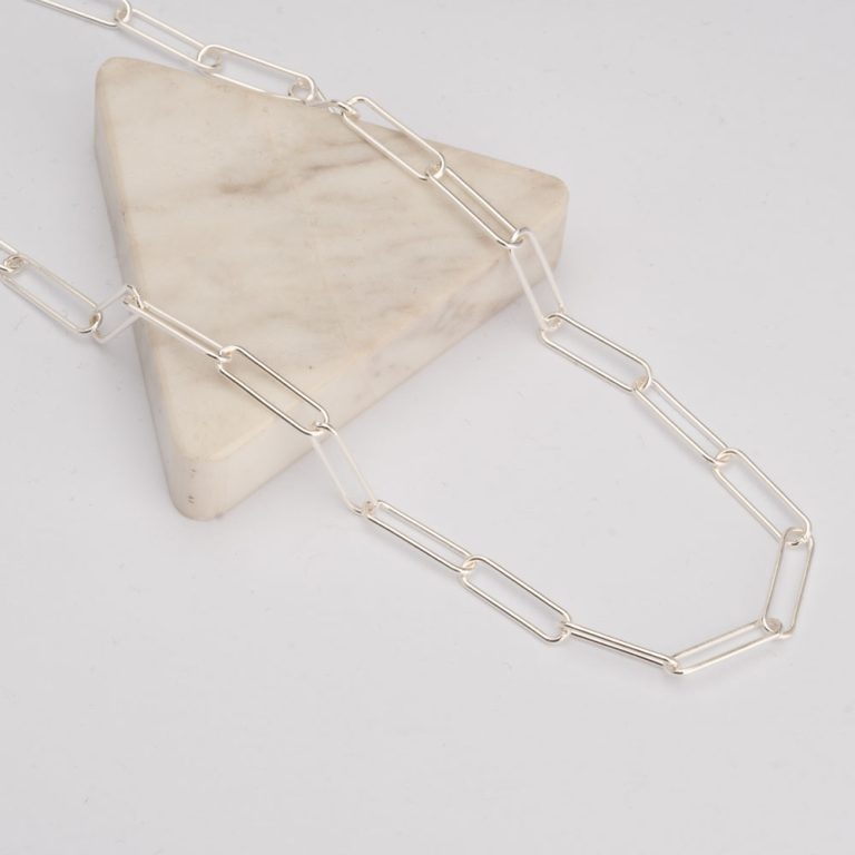 Large Paperclip Necklace