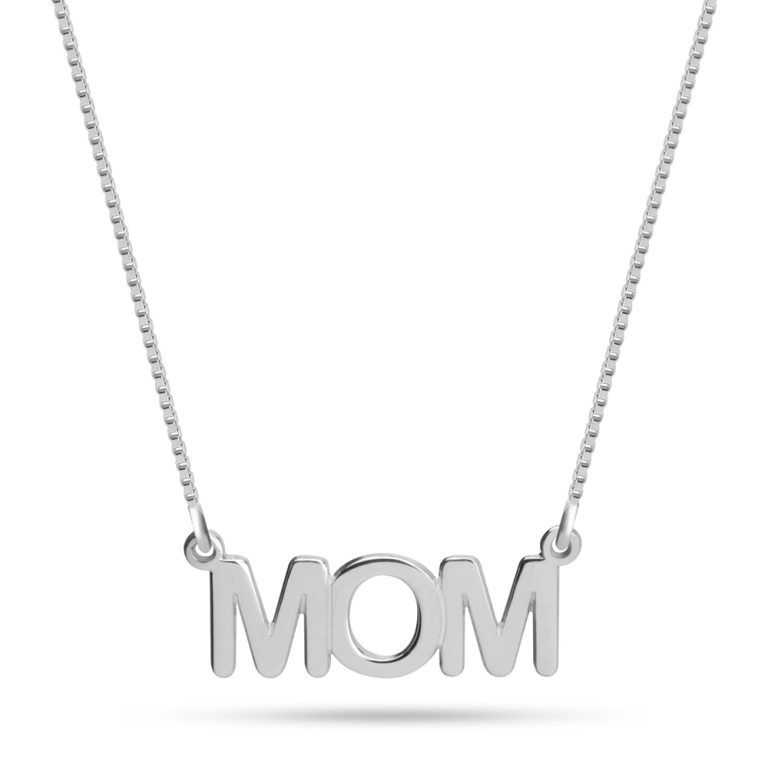 שרשרת לאמא - שרשרת MOM קלאסית