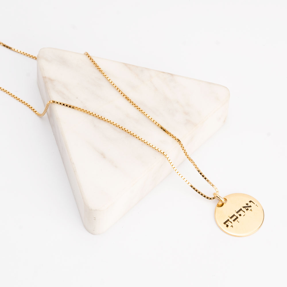 שרשרת דיסק עם חריטה מנוקדת בהתאמה אישית שרשרת דיסק עם חריטה מנוקדת בהתאמה אישית