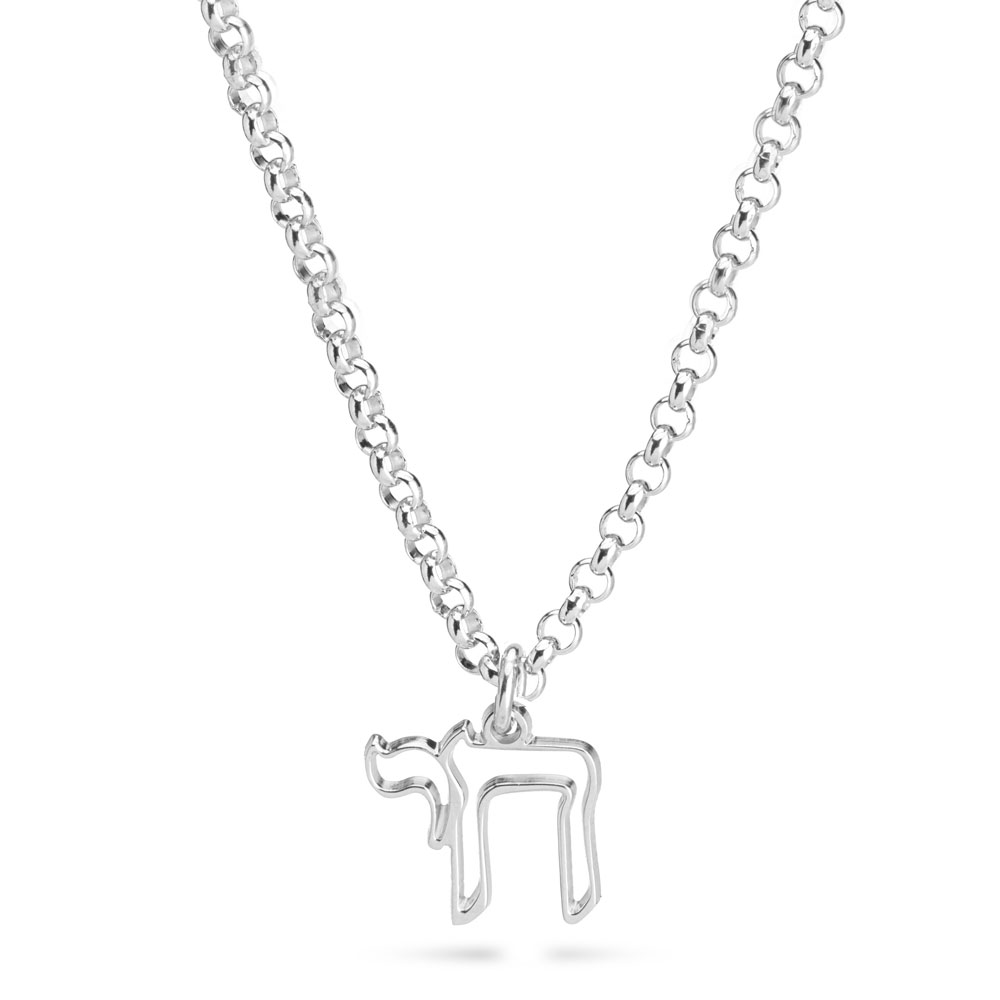 שרשרת חי חלול לגבר שרשרת חי חלול לגבר