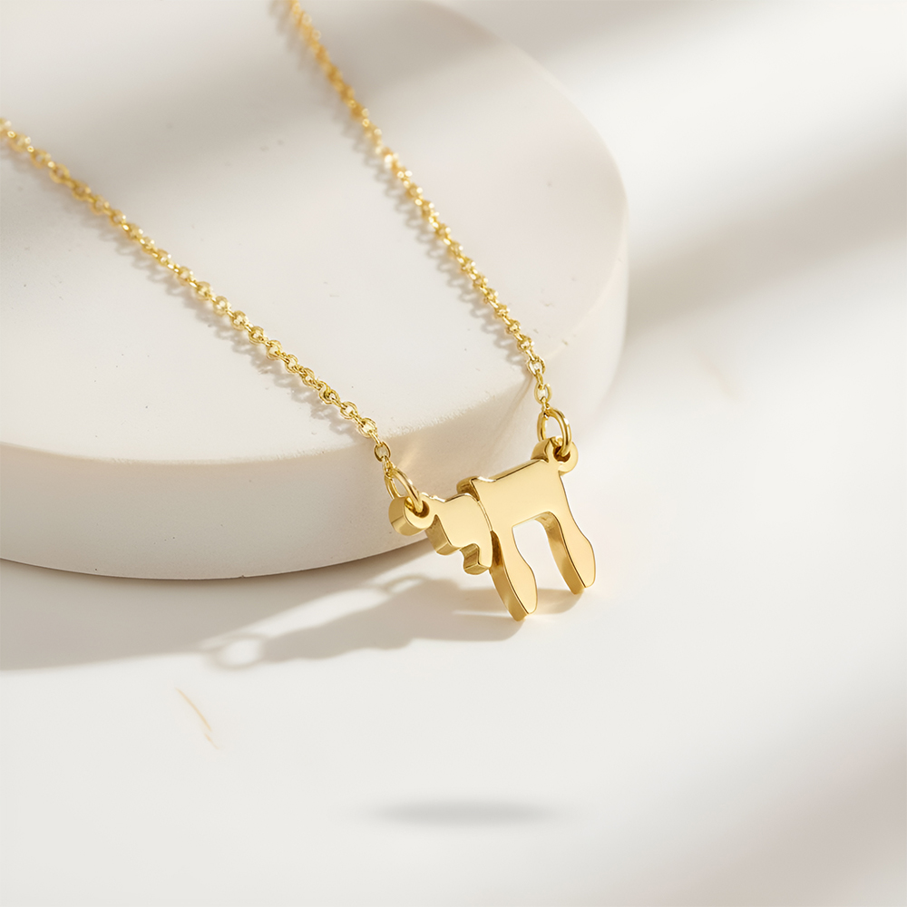 שרשרת חי עבה - דגם רולו שרשרת חי עבה - דגם רולו