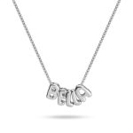 שרשרת שם אותיות בלון בהתאמה אישית